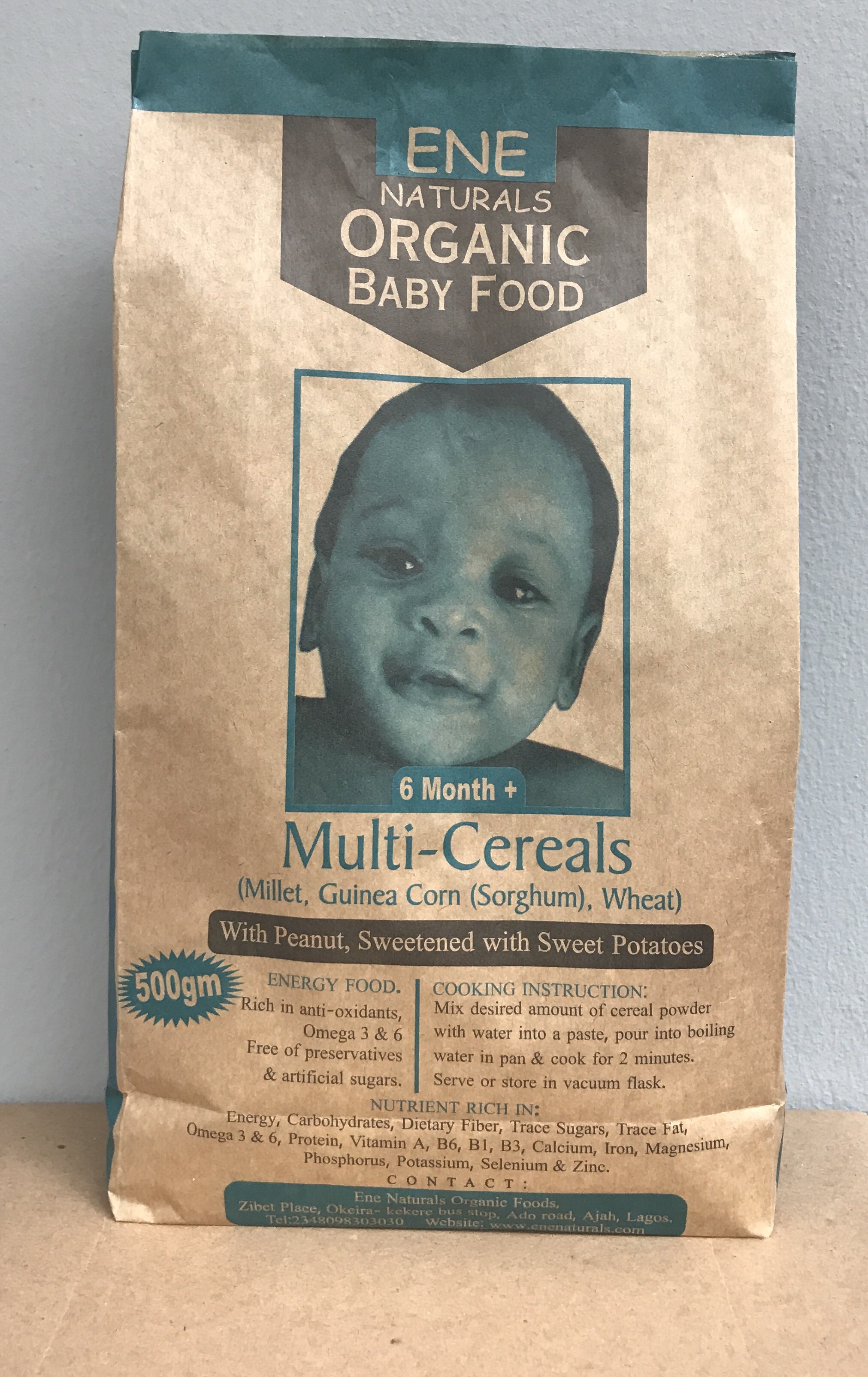 organic baby food, organic multi cereals baby food, organic baby food nigeria,