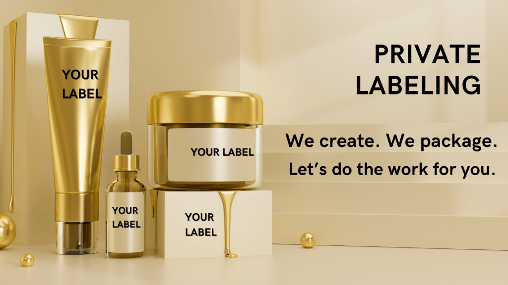 Natural cosmetics private label manufacturer